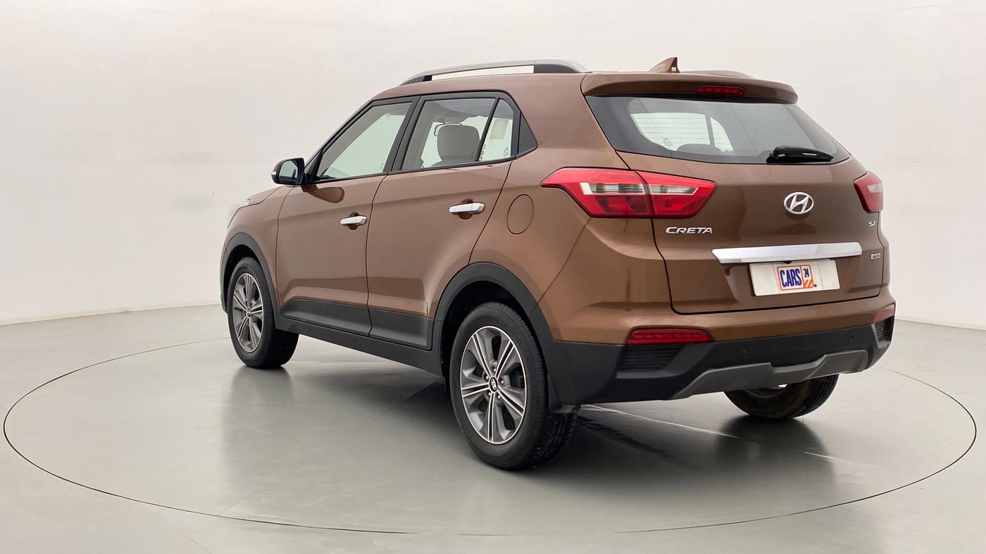 2017 Hyundai Creta 1.6 SX PLUS AUTO PETROL, Petrol, Automatic, 14,280 km, Left Back Diagonal