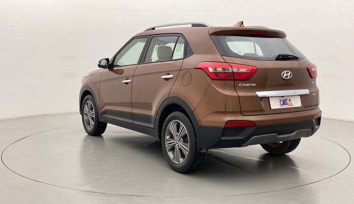 2017 Hyundai Creta 1.6 SX PLUS AUTO PETROL, Petrol, Automatic, 14,280 km, Left Back Diagonal
