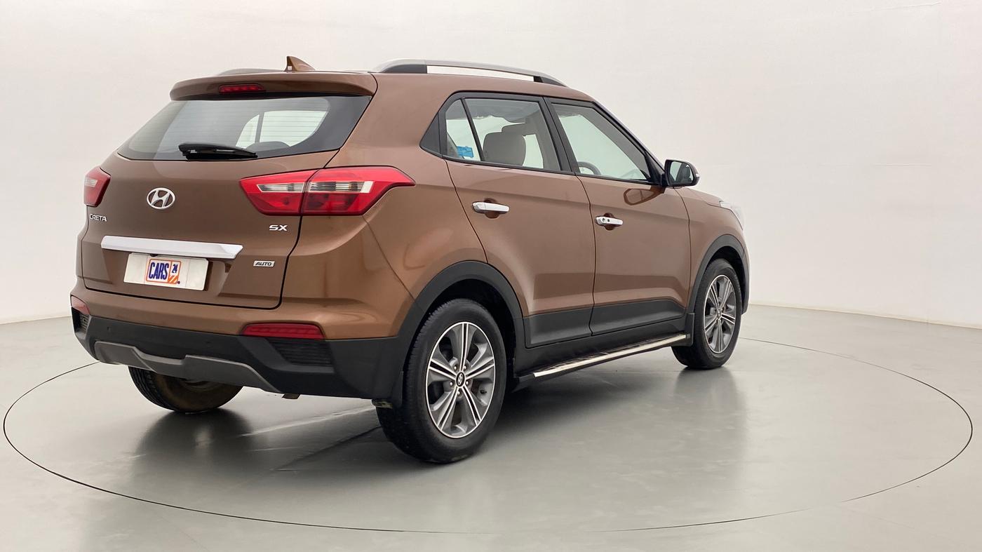 2017 Hyundai Creta 1.6 SX PLUS AUTO PETROL, Petrol, Automatic, 14,280 km, Right Back Diagonal