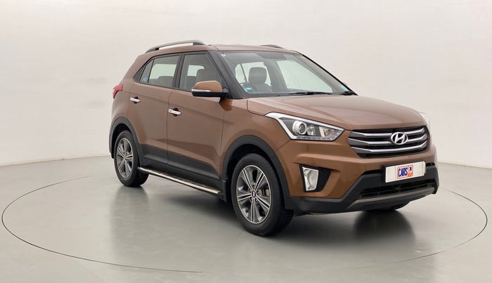 2017 Hyundai Creta 1.6 SX PLUS AUTO PETROL, Petrol, Automatic, 14,280 km, Right Front Diagonal