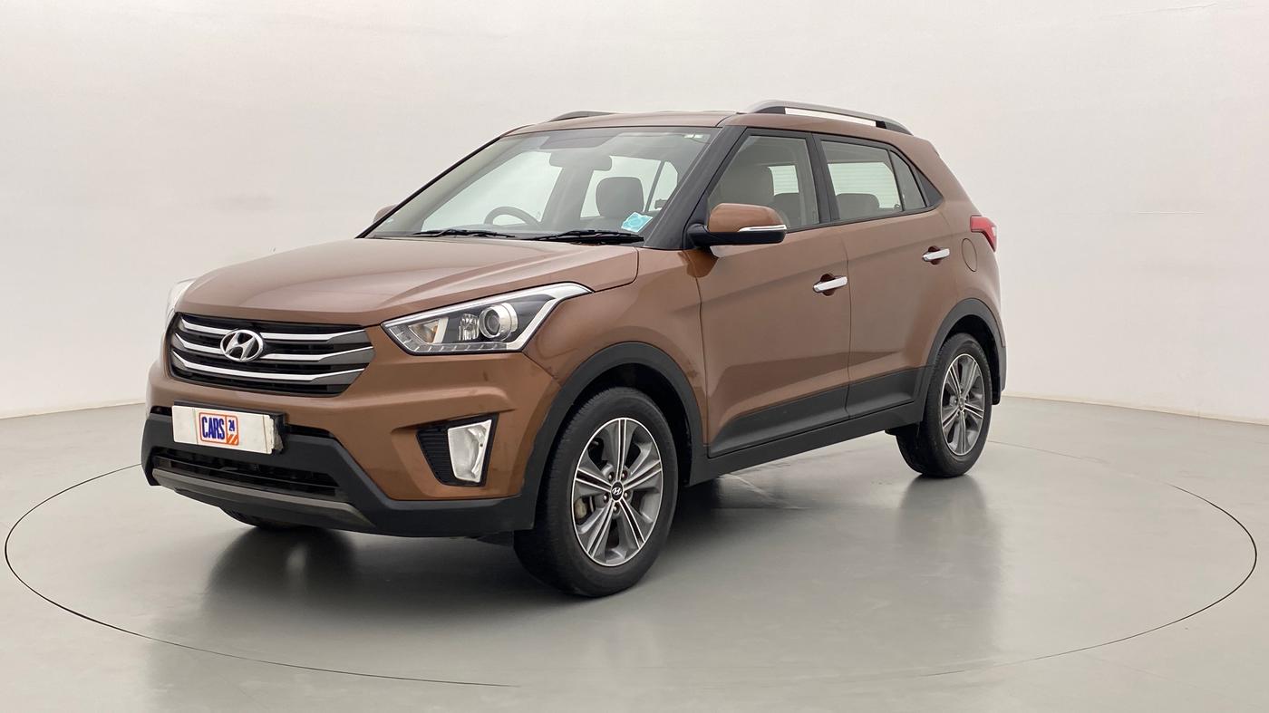 2017 Hyundai Creta 1.6 SX PLUS AUTO PETROL, Petrol, Automatic, 14,280 km, Left Front Diagonal