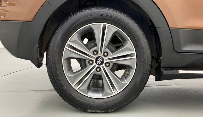 2017 Hyundai Creta 1.6 SX PLUS AUTO PETROL, Petrol, Automatic, 14,280 km, Right Rear Wheel