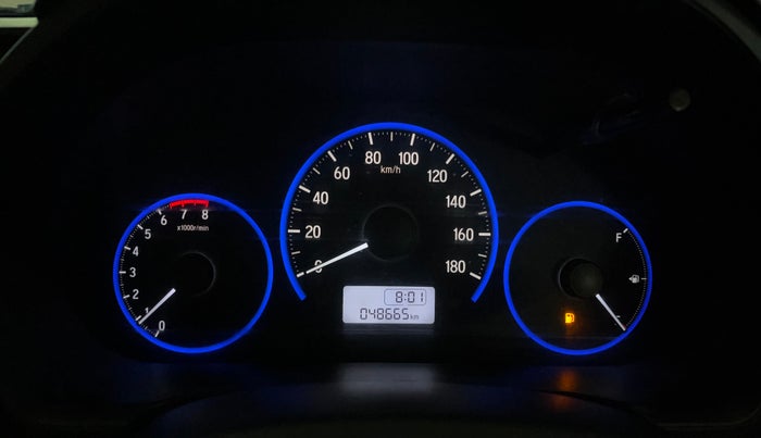 2016 Honda Amaze 1.2L I-VTEC S, Petrol, Manual, 48,655 km, Odometer Image