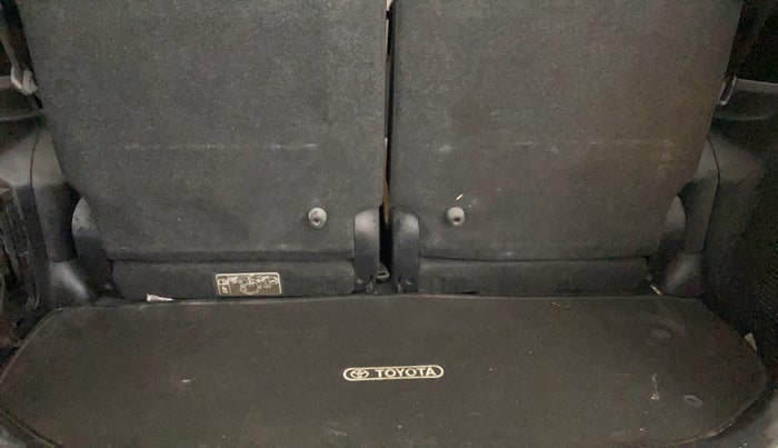 2017 Toyota Innova Crysta 2.7 ZX AT 7 STR, Petrol, Automatic, 61,710 km, Boot Inside