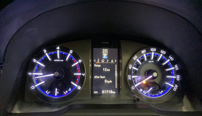 2017 Toyota Innova Crysta 2.7 ZX AT 7 STR, Petrol, Automatic, 61,710 km, Odometer Image