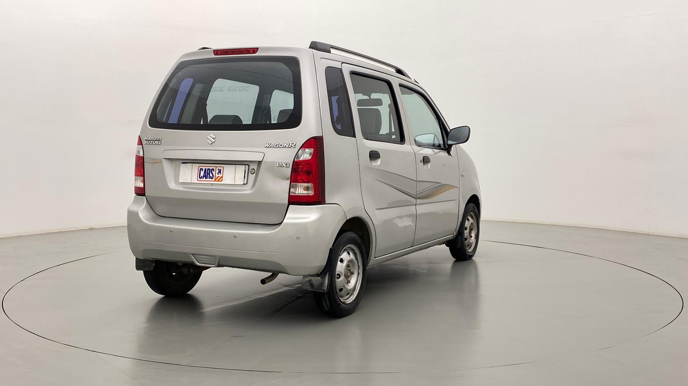 2010 Maruti Wagon R LXI, Petrol, Manual, 59,681 km, Right Back Diagonal