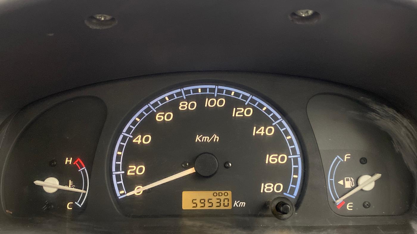 2010 Maruti Wagon R LXI, Petrol, Manual, 59,681 km, Odometer Image