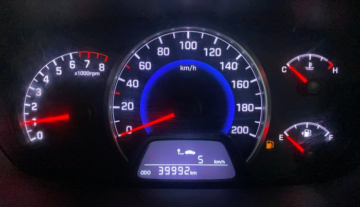 2014 Hyundai Grand i10 SPORTZ 1.2 KAPPA VTVT, Petrol, Manual, 39,981 km, Odometer Image