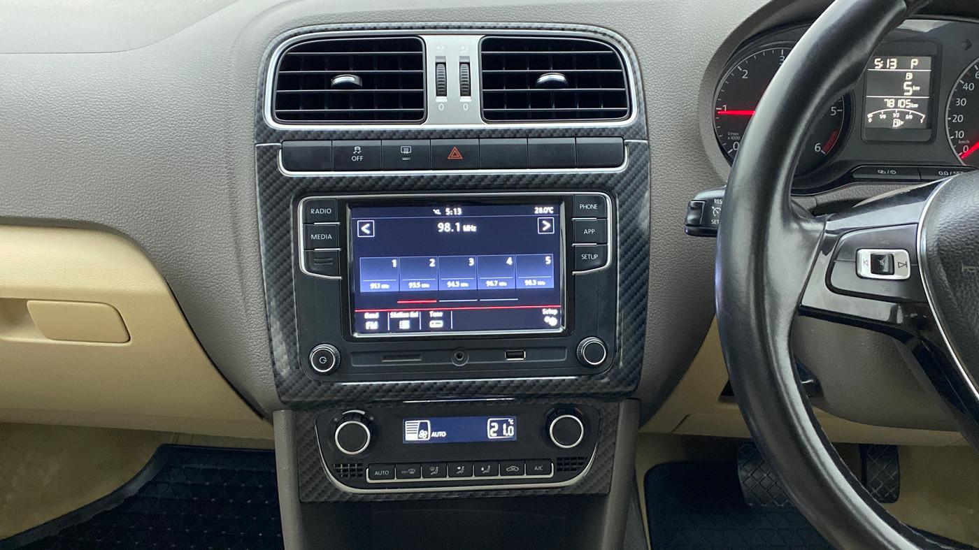 2018 Volkswagen Vento HIGHLINE PLUS TDI AT, Diesel, Automatic, 78,629 km, Air Conditioner
