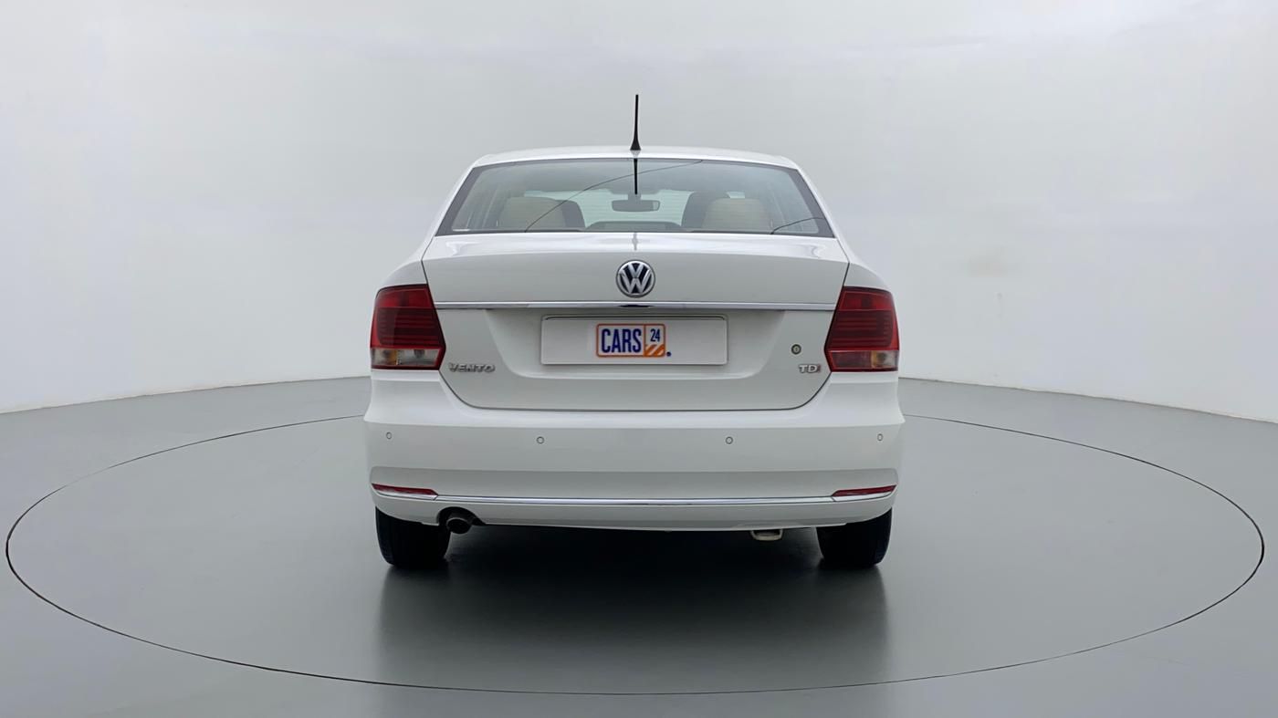 2016 Volkswagen Vento HIGHLINE TDI AT, Diesel, Automatic, 49,292 km, Back/Rear