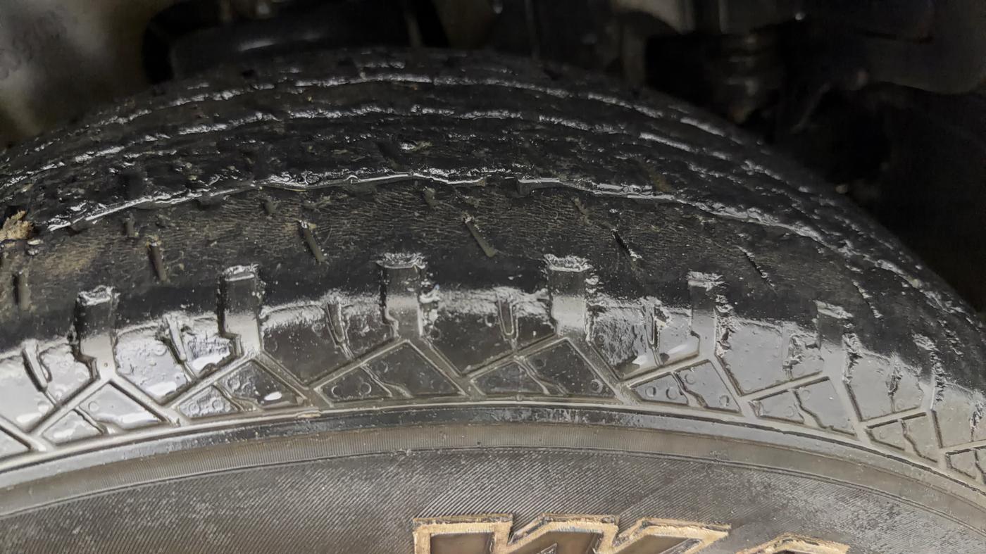 2021 Mahindra Thar LX HT PETROL 4WD MT, Petrol, Manual, 48,223 km, Right Front Tyre Tread