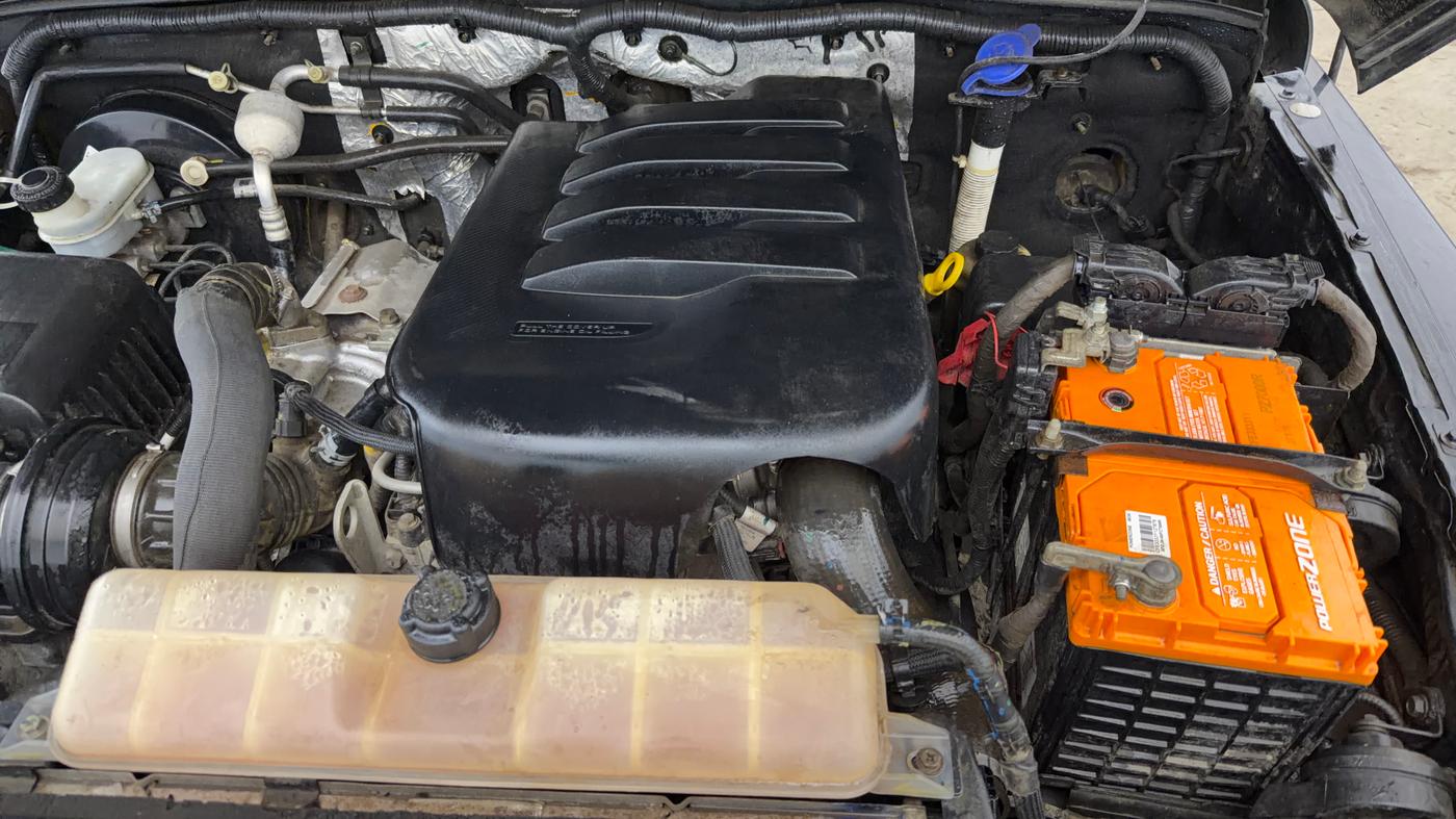 2021 Mahindra Thar LX HT PETROL 4WD MT, Petrol, Manual, 48,223 km, Engine View - Left