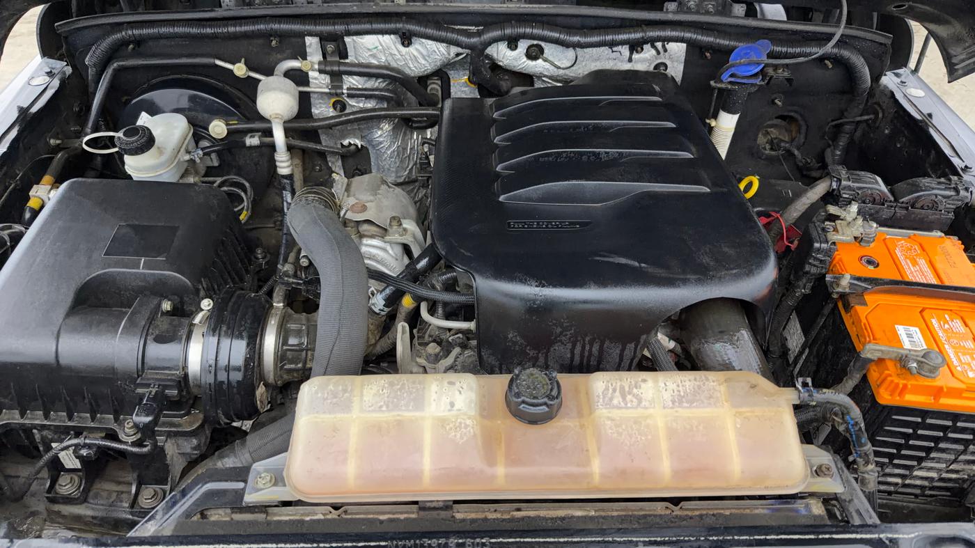 2021 Mahindra Thar LX HT PETROL 4WD MT, Petrol, Manual, 48,223 km, Engine View