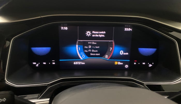 2022 Volkswagen VIRTUS TOPLINE TSI 1.0 MT, Petrol, Manual, 63,711 km, Odometer Image