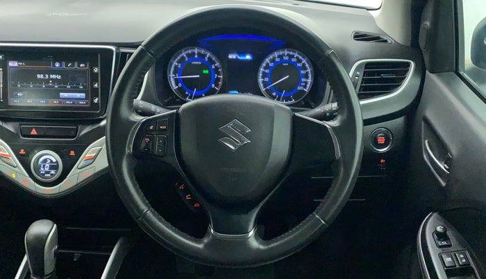 2018 Maruti Baleno ALPHA CVT PETROL 1.2, Petrol, Automatic, 28,582 km, Steering Wheel Close Up