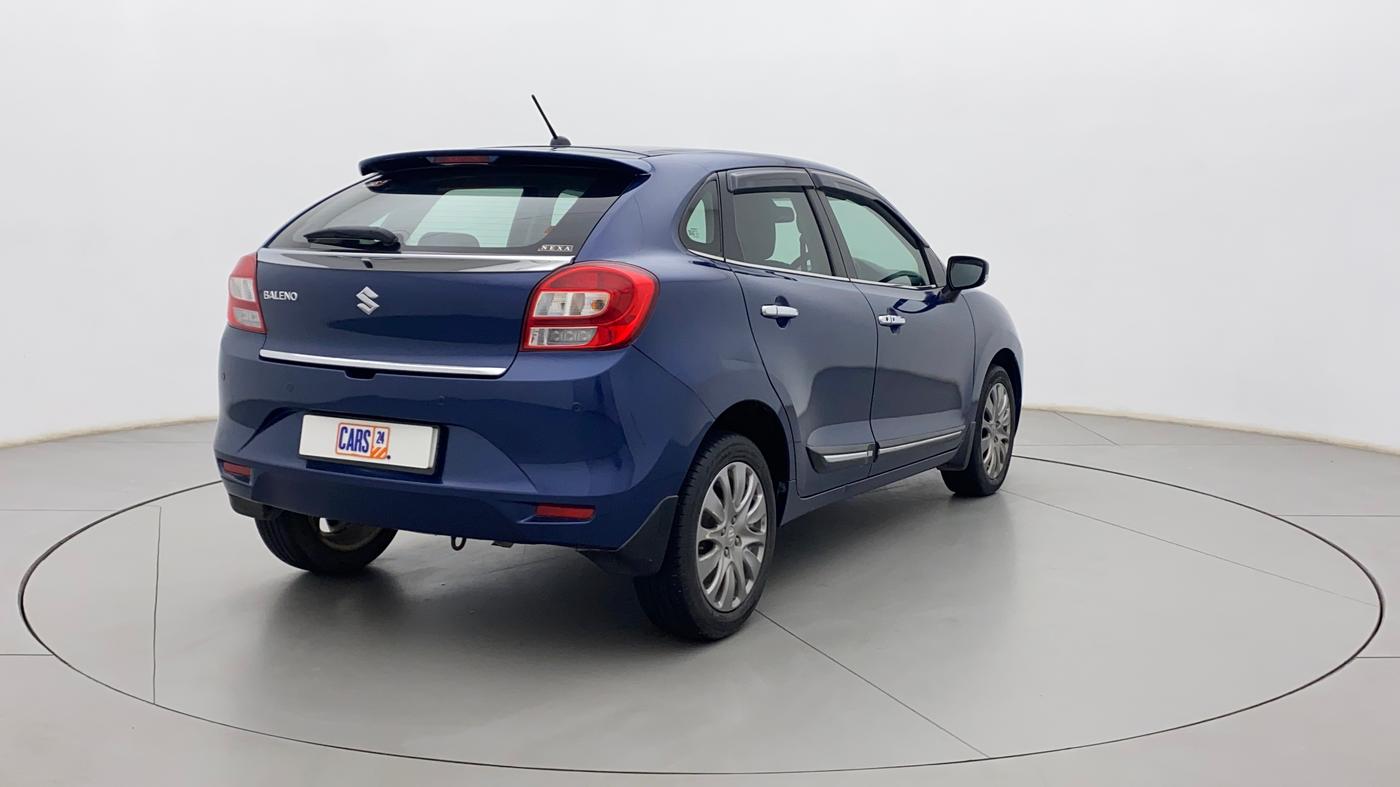 2018 Maruti Baleno ALPHA CVT PETROL 1.2, Petrol, Automatic, 28,582 km, Right Back Diagonal