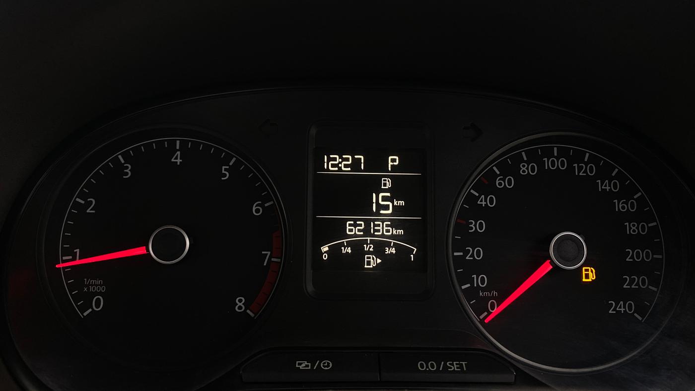 2016 Volkswagen Vento COMFORTLINE 1.2 TSI AT, Petrol, Automatic, 62,130 km, Odometer Image