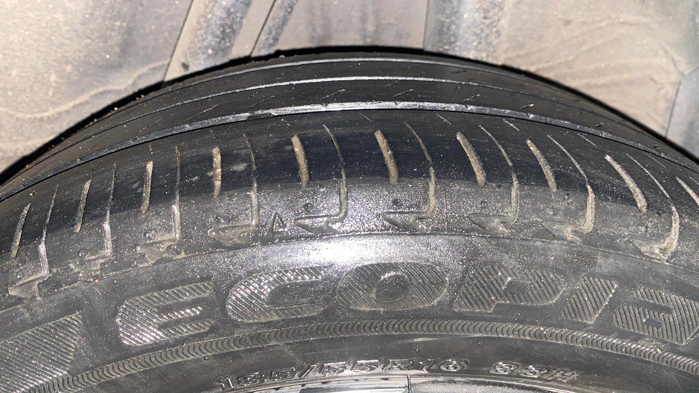2022 Honda City 1.5L I-VTEC ZX CVT, Petrol, Automatic, 38,044 km, Left Rear Tyre Tread