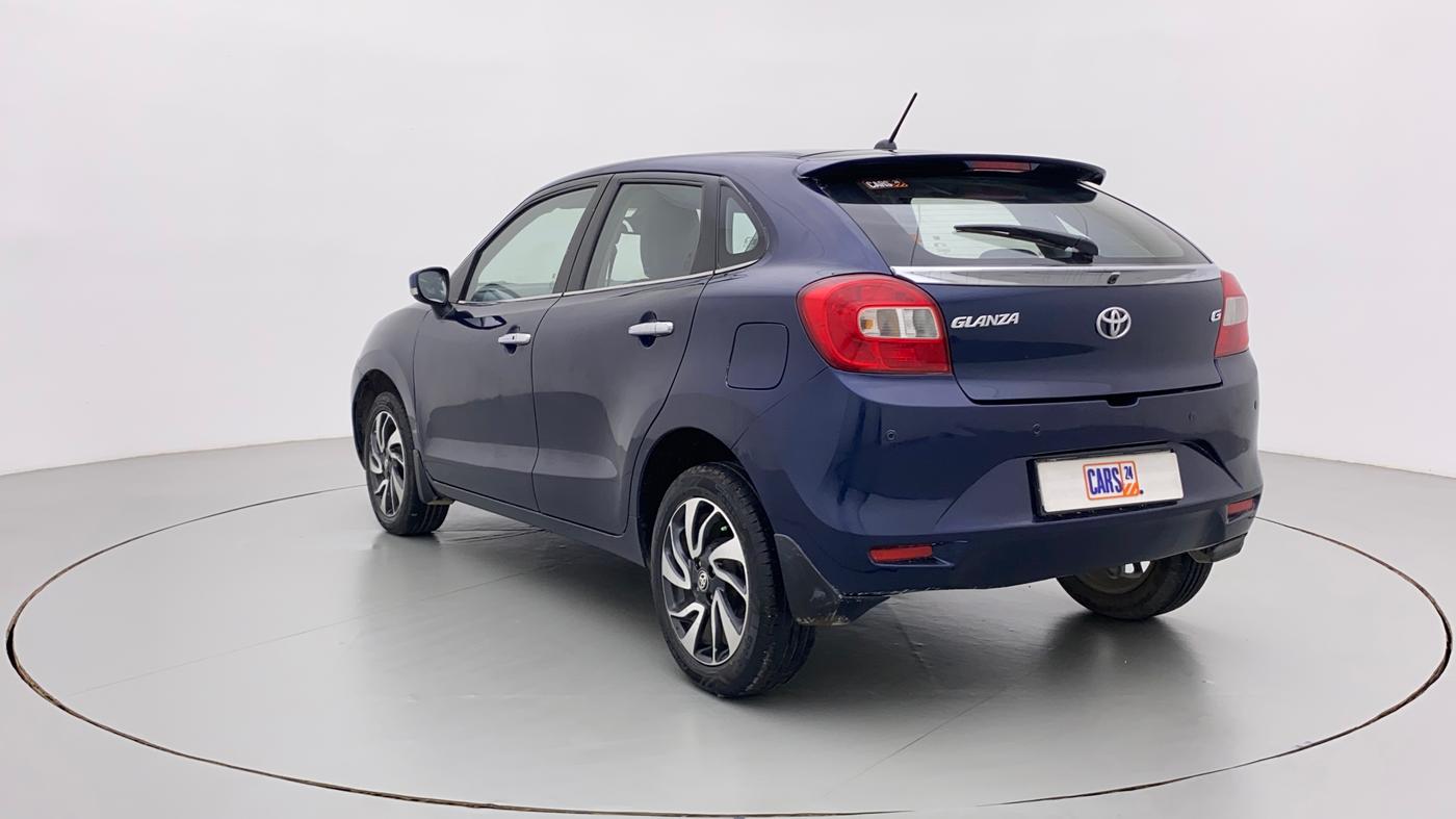 2020 Toyota Glanza G, Petrol, Manual, 49,105 km, Left Back Diagonal