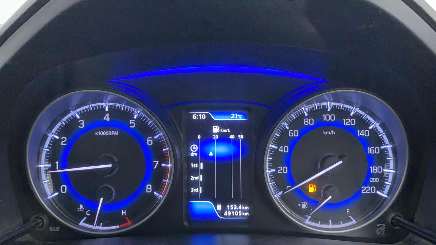 2020 Toyota Glanza G, Petrol, Manual, 49,105 km, Odometer Image