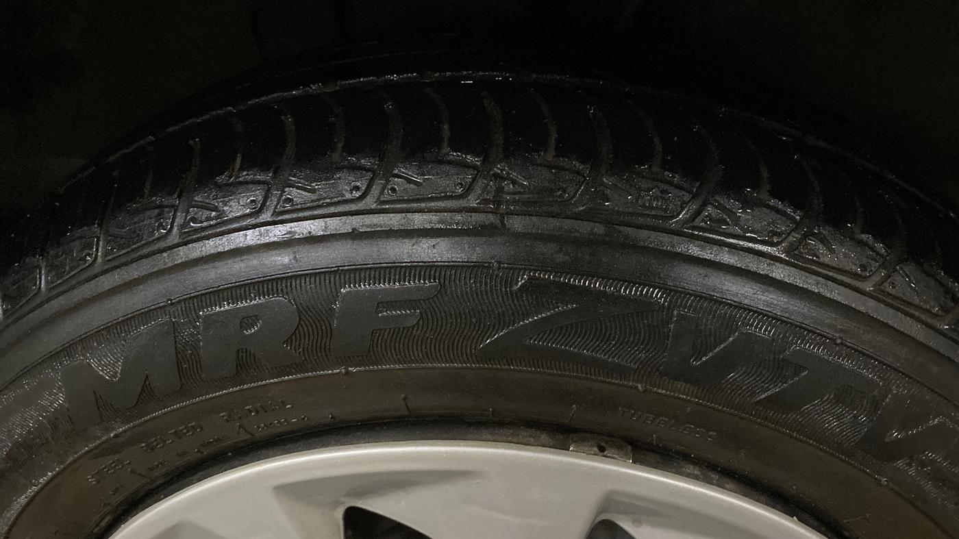 2022 Tata TIGOR XZ PLUS CNG, CNG, Manual, 1,00,828 km, Right Front Tyre Tread