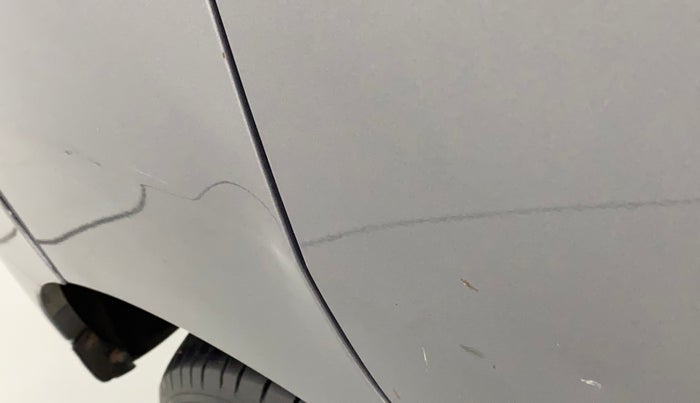 2014 Maruti Wagon R 1.0 LXI, Petrol, Manual, 77,344 km, Right quarter panel - Slightly dented