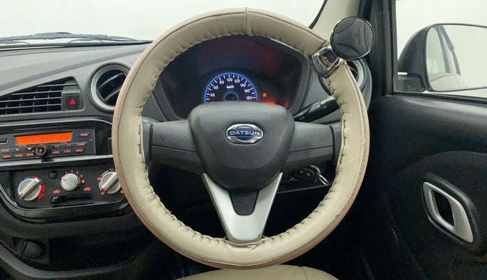 2018 Datsun Redi Go T(O) 1.0, Petrol, Manual, 36,965 km, Steering Wheel Close Up
