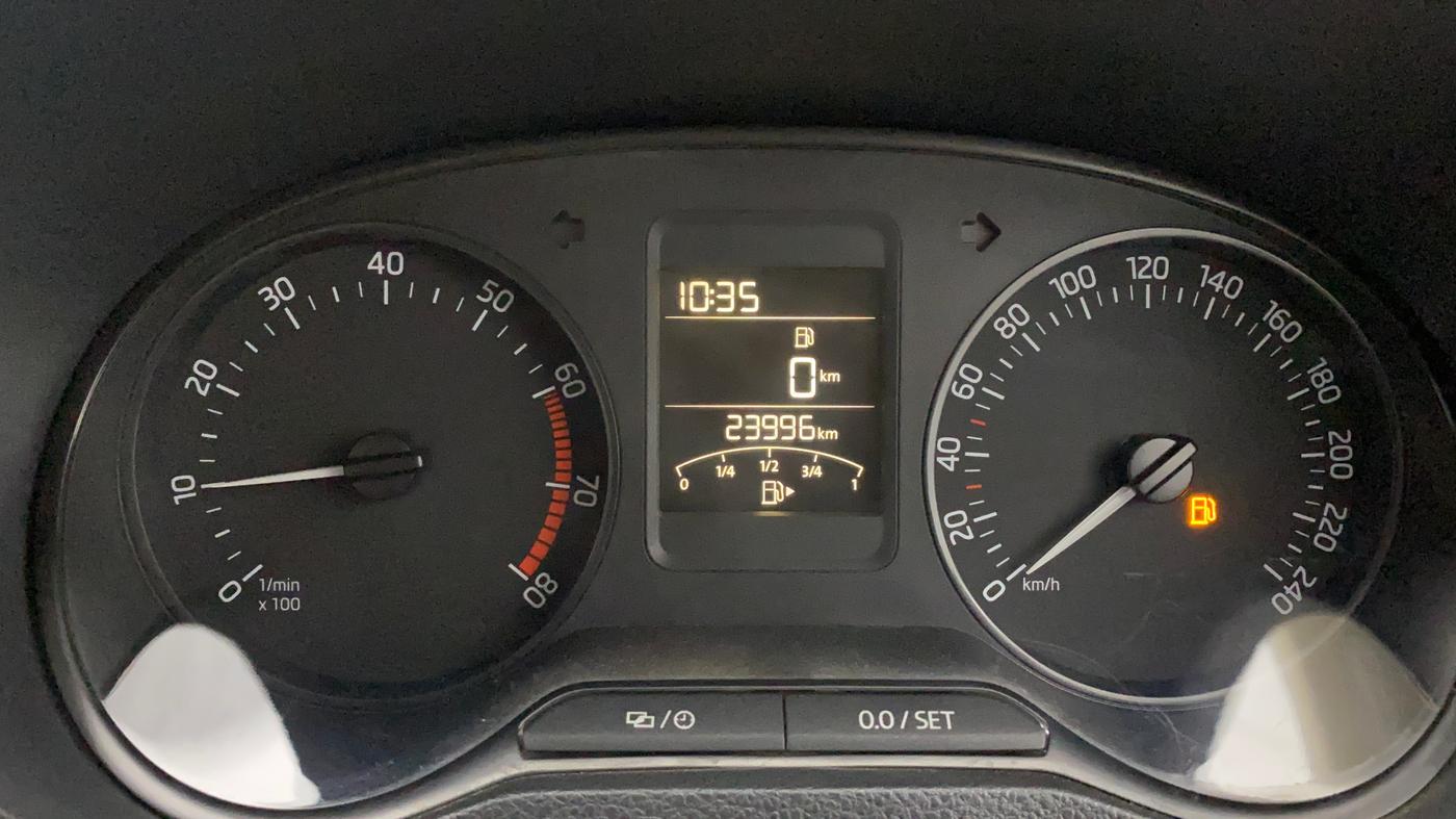 2020 Skoda Rapid 1.0 AMBITION TSI MT, Petrol, Manual, 23,996 km, Odometer Image