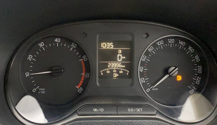 2020 Skoda Rapid 1.0 AMBITION TSI MT, Petrol, Manual, 23,996 km, Odometer Image