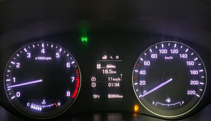 2014 Hyundai Elite i20 ASTA 1.2, Petrol, Manual, 80,894 km, Odometer Image