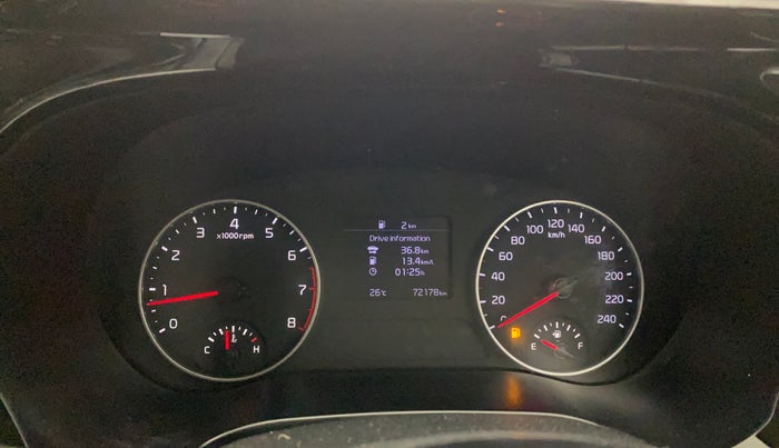 2019 KIA SELTOS HTK PLUS 1.5, Petrol, Manual, 72,140 km, Odometer Image