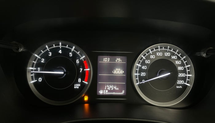 2025 Maruti Baleno DELTA PETROL 1.2, Petrol, Manual, 17,235 km, Odometer Image