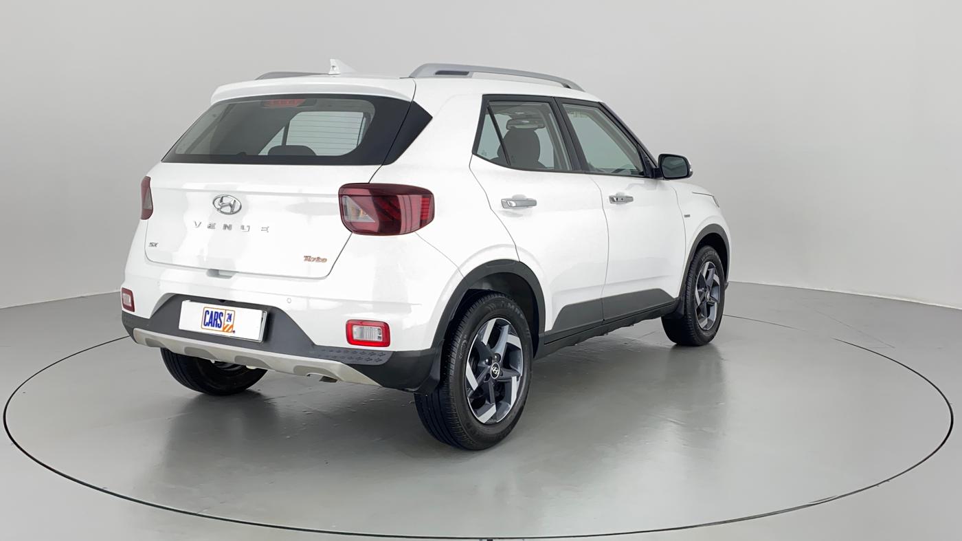 2019 Hyundai VENUE 1.0 TURBO GDI SX+ AT, Petrol, Automatic, 25,161 km, Right Back Diagonal