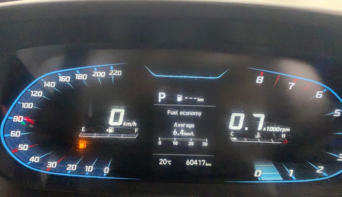 2021 Hyundai NEW I20 ASTA 1.2 AT, Petrol, Automatic, 60,448 km, Odometer Image