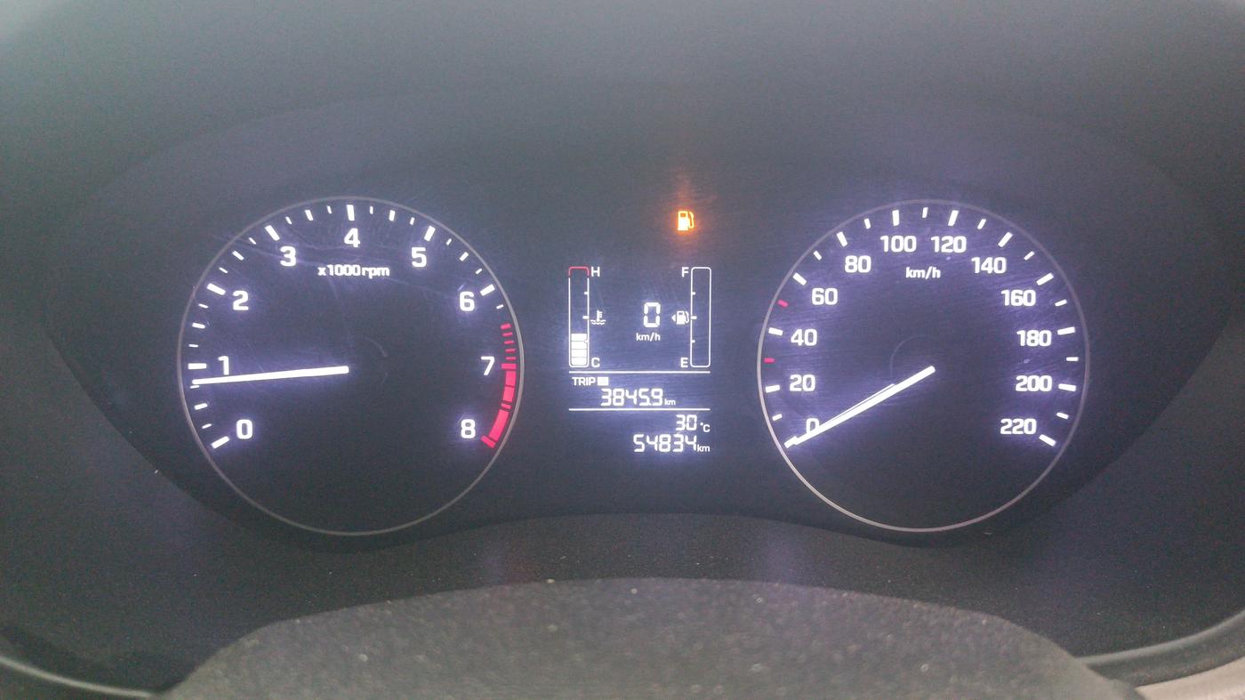 2014 Hyundai Elite i20 SPORTZ 1.2 (O), Petrol, Manual, 54,832 km, Odometer Image