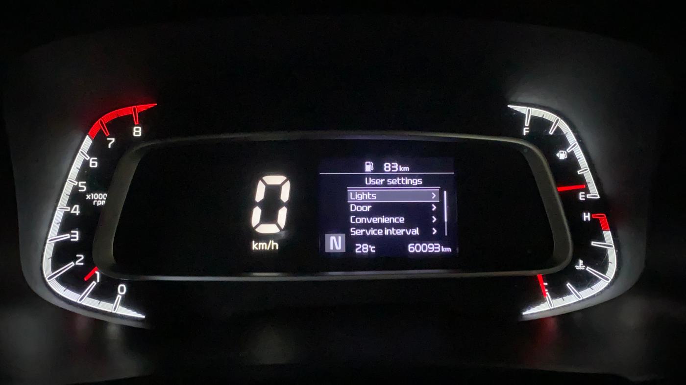 2021 KIA SONET HTK PLUS 1.0 IMT, Petrol, Manual, 60,092 km, Odometer Image