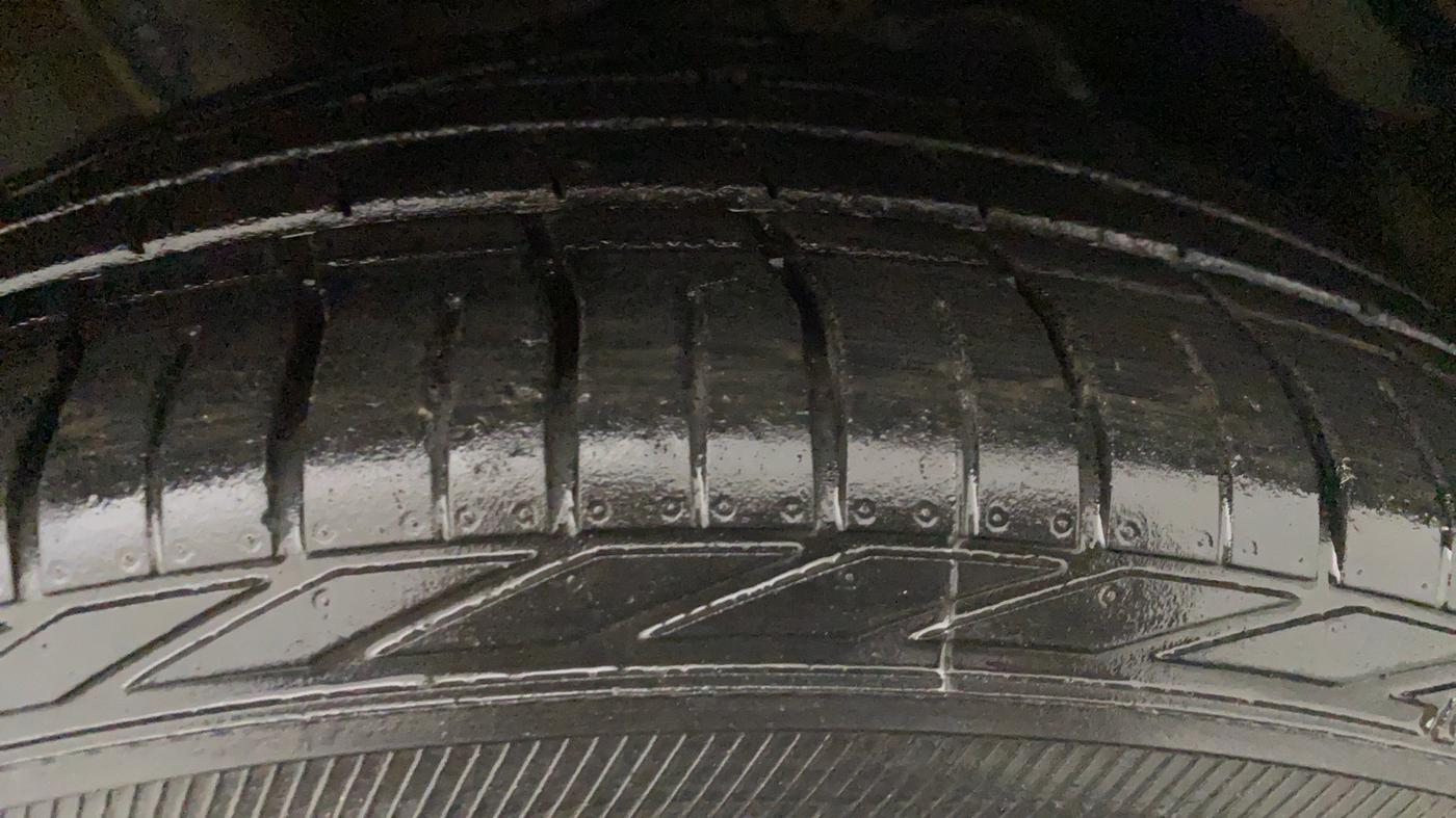 2019 Tata NEXON XZA PLUS DIESEL, Diesel, Automatic, 41,216 km, Left Front Tyre Tread