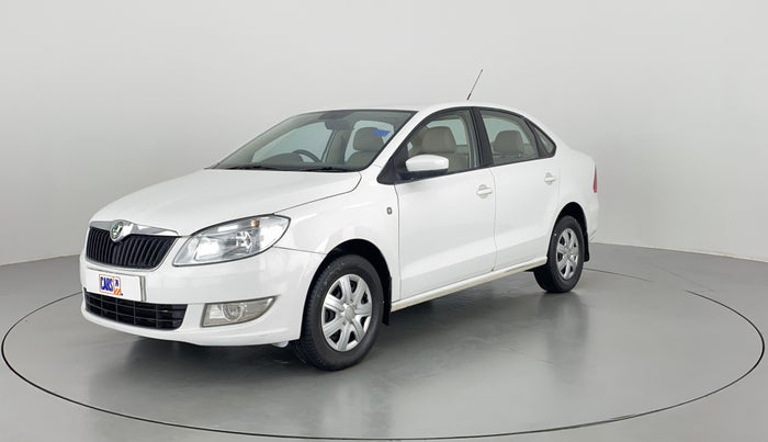 2012 Skoda Rapid AMBITION 1.6 MPFI MT, Petrol, Manual, 85,668 km, Left Front Diagonal