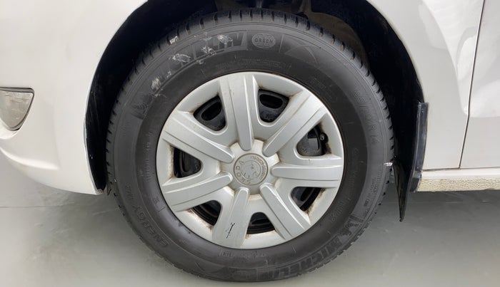 2012 Skoda Rapid AMBITION 1.6 MPFI MT, Petrol, Manual, 85,668 km, Left Front Wheel