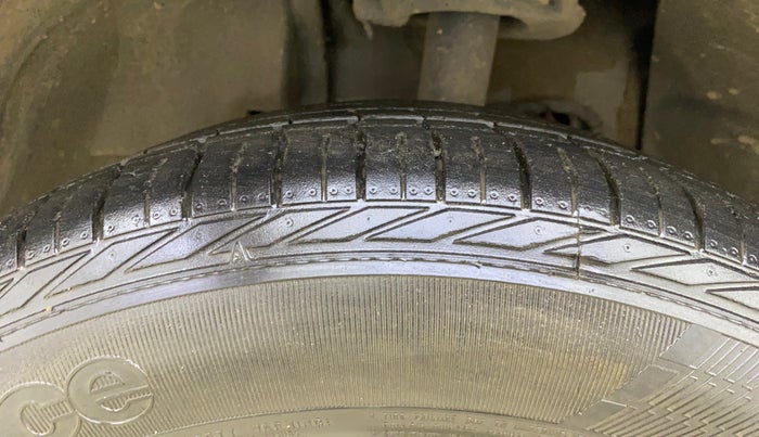 2019 Tata NEXON XZA PLUS DIESEL, Diesel, Automatic, 24,004 km, Left Front Tyre Tread