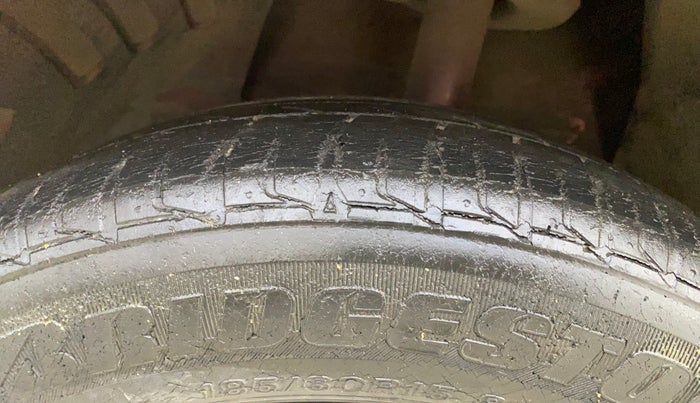 2014 Tata Zest XT PETROL, Petrol, Manual, 36,411 km, Left Front Tyre Tread