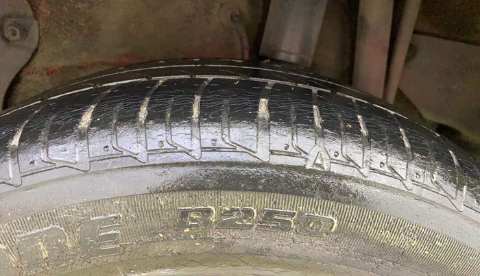 2014 Tata Zest XT PETROL, Petrol, Manual, 36,411 km, Left Rear Tyre Tread