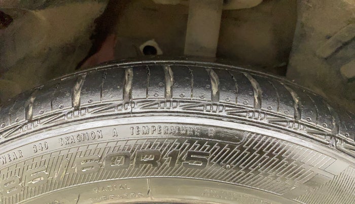 2014 Tata Zest XT PETROL, Petrol, Manual, 36,411 km, Right Front Tyre Tread