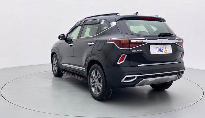2021 KIA SELTOS HTX AT PETROL, Petrol, Automatic, 14,038 km, Left Back Diagonal
