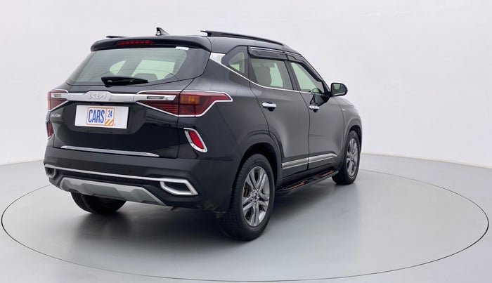 2021 KIA SELTOS HTX AT PETROL, Petrol, Automatic, 14,038 km, Right Back Diagonal