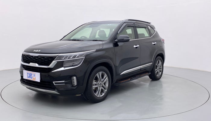 2021 KIA SELTOS HTX AT PETROL, Petrol, Automatic, 14,038 km, Left Front Diagonal