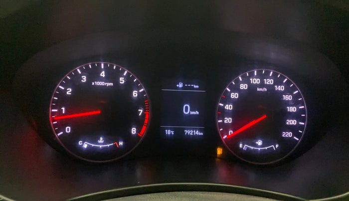 2018 Hyundai Elite i20 ASTA 1.2, Petrol, Manual, 79,192 km, Odometer Image