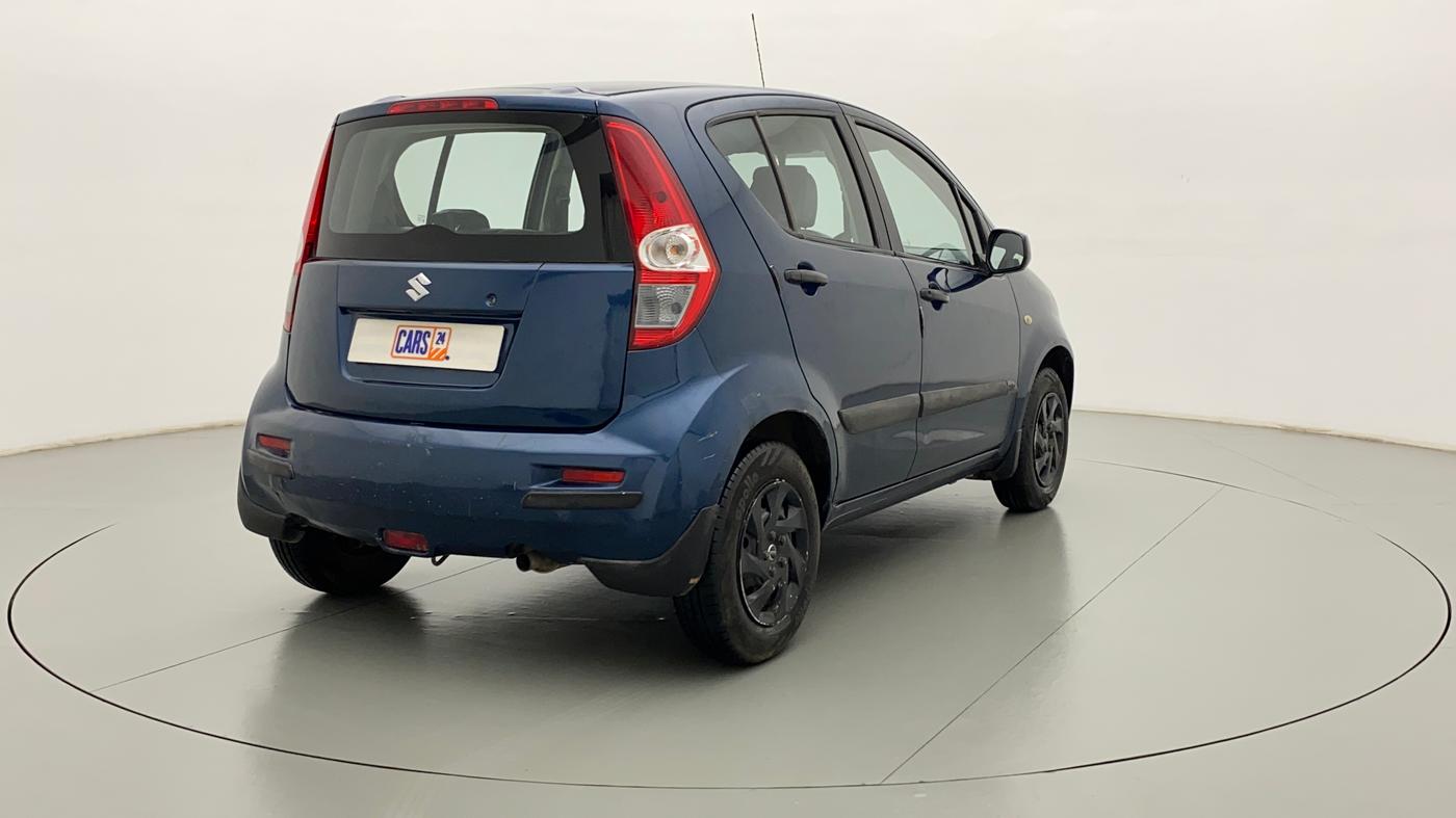 2010 Maruti Ritz VXI, Petrol, Manual, 64,204 km, Right Back Diagonal