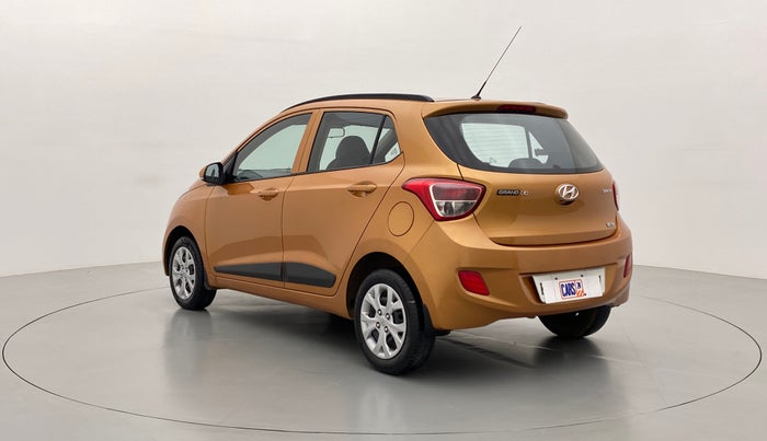 2016 Hyundai Grand i10 SPORTZ 1.2 KAPPA VTVT, Petrol, Manual, 43,428 km, Left Back Diagonal