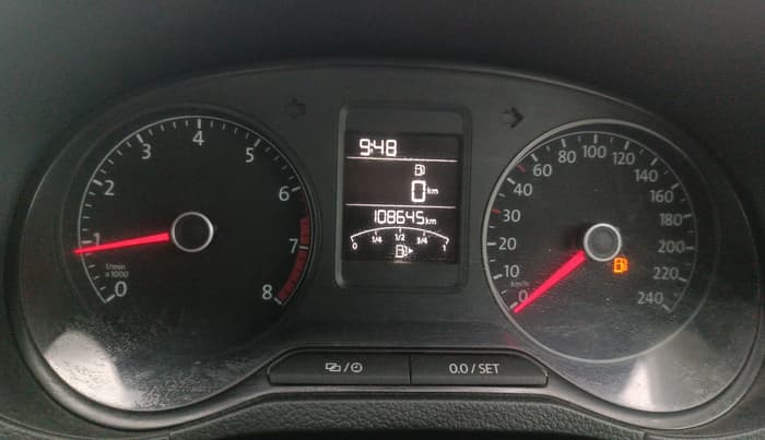 2021 Volkswagen Polo HIGHLINE PLUS 1.0, Petrol, Manual, 1,08,645 km, Odometer Image